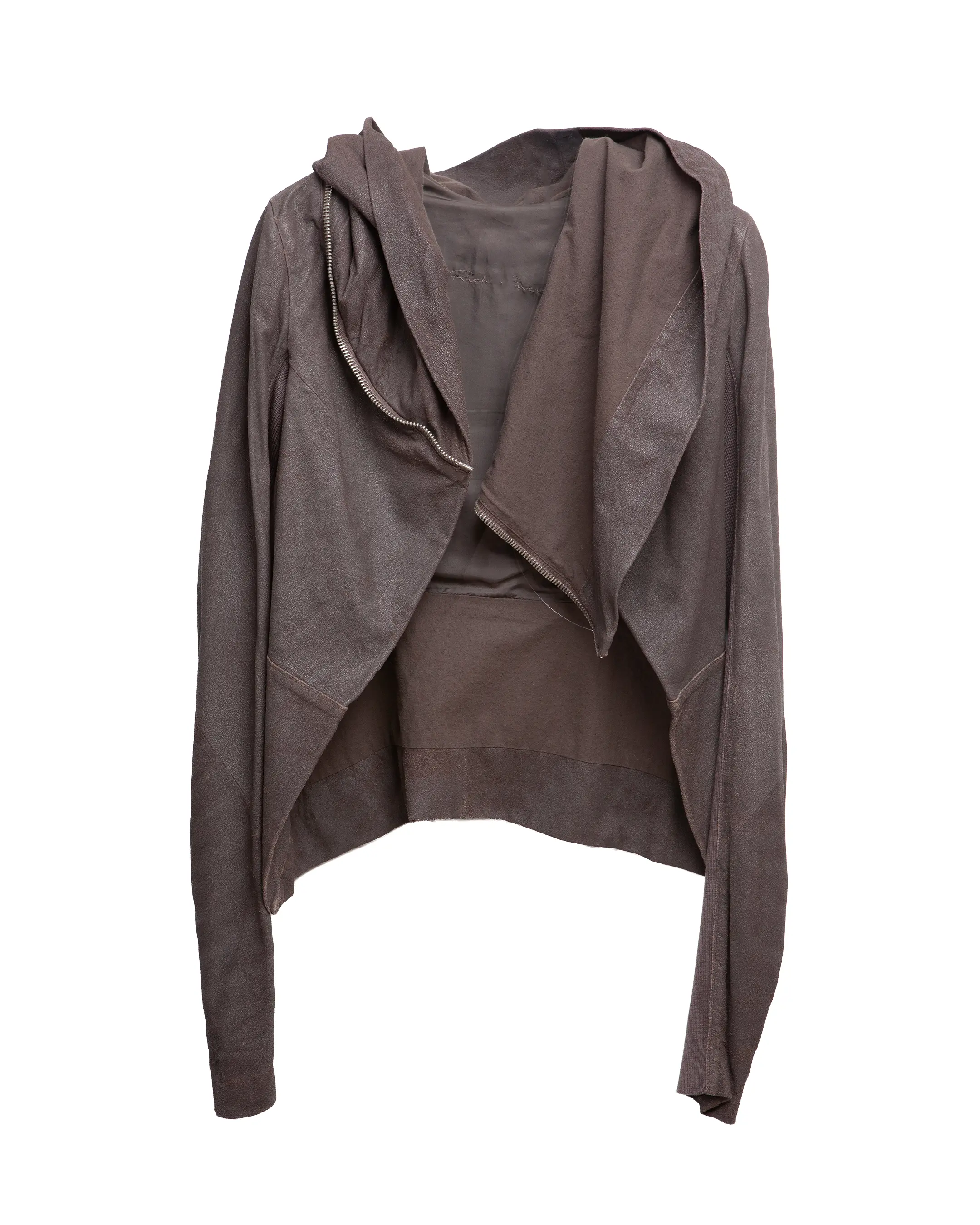 blistered lambskin jacket